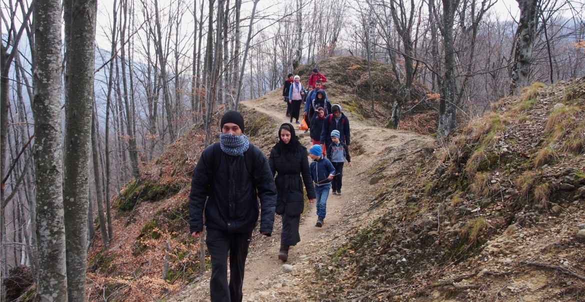 Pe munte, spre Pătrunsa